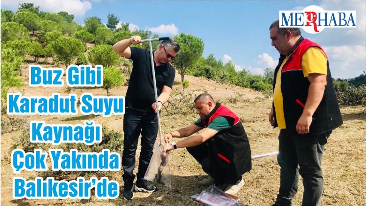 Buz Gibi Karadut Suyu Kaynağı Çok Yakında Balıkesir’de