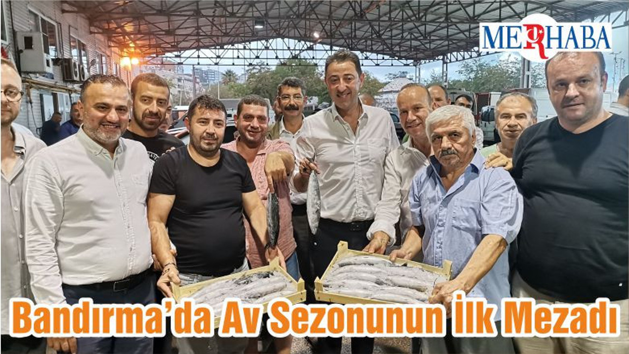 Bandırma’da Av Sezonunun İlk Mezadı