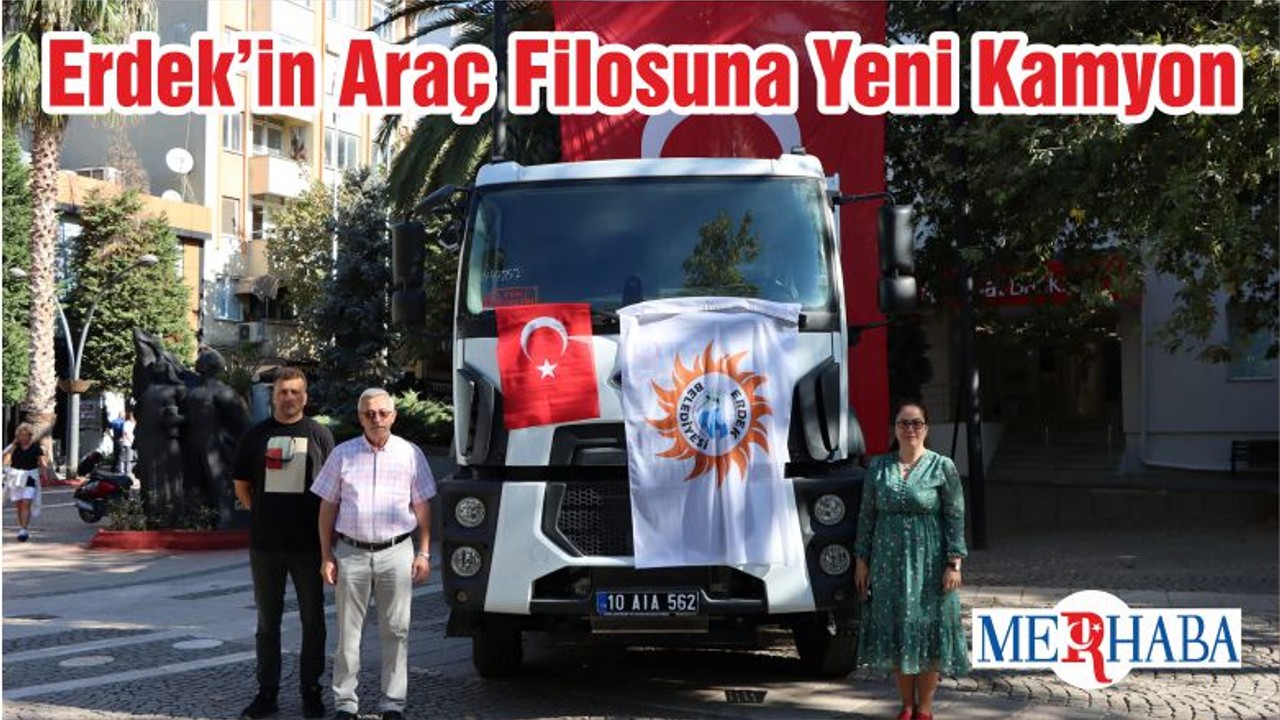 Erdek’in Araç Filosuna Bir Araç Daha Eklendi