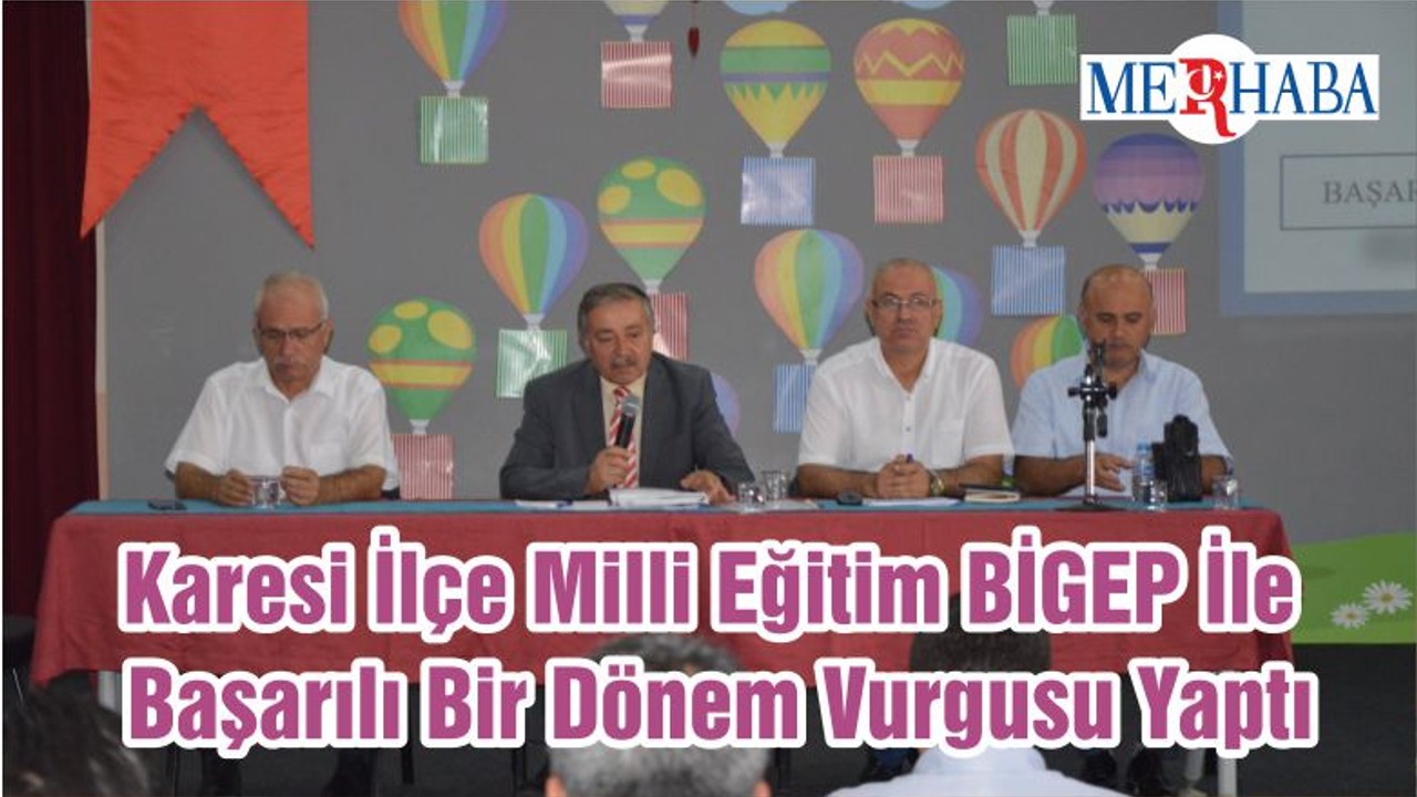 Karesi İlçe Milli Eğitim BİGEP İle Başarılı Bir Dönem Vurgusu Yaptı