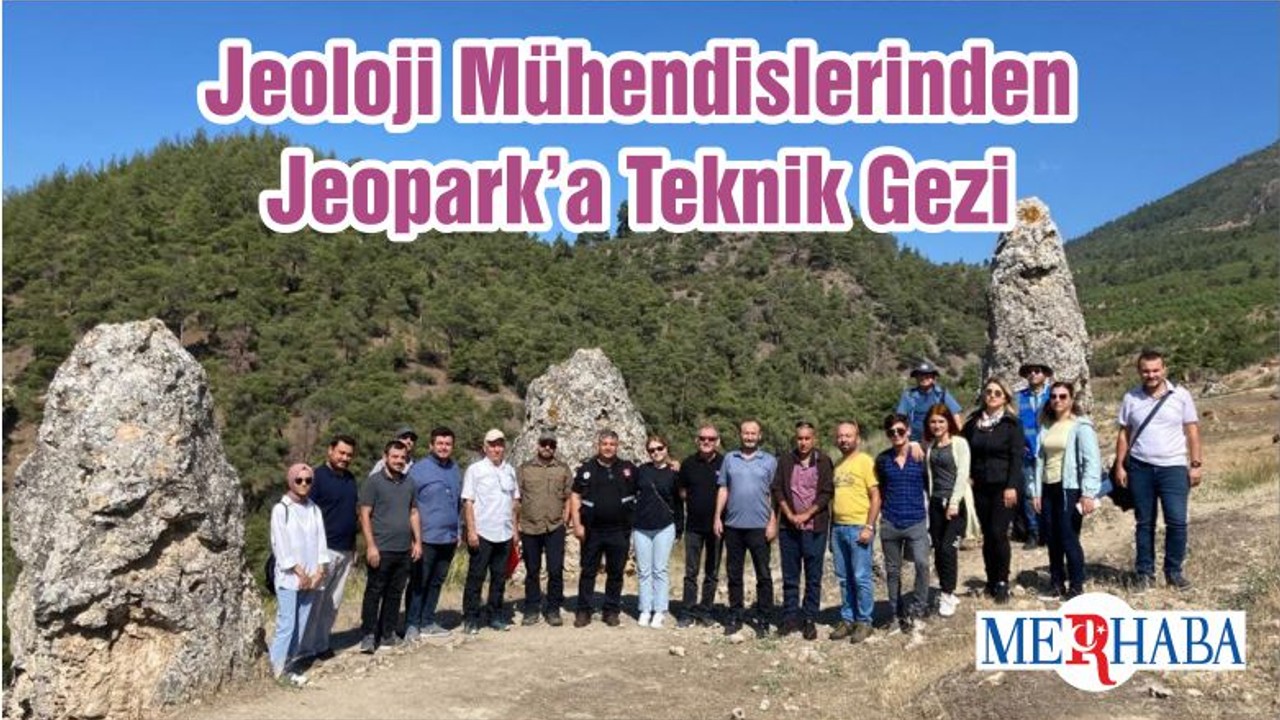Jeoloji Mühendislerinden Jeopark’a Teknik Gezi