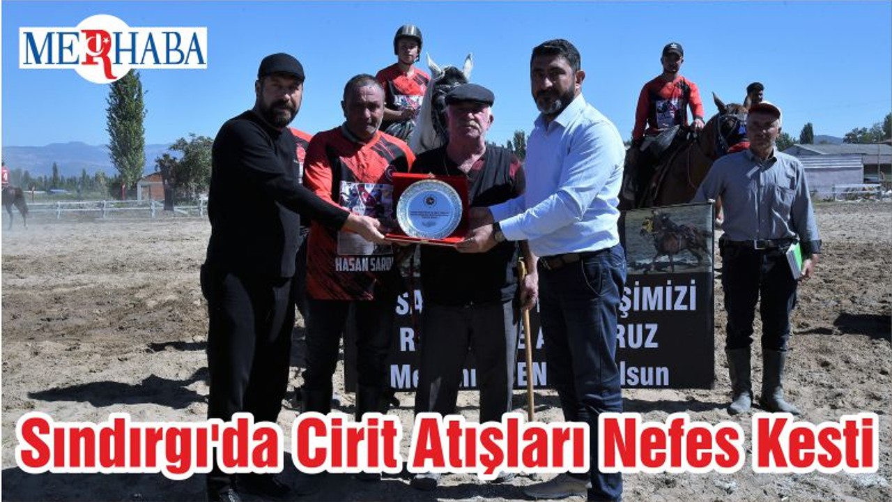 Sındırgı'da cirit Atışları Nefes Kesti