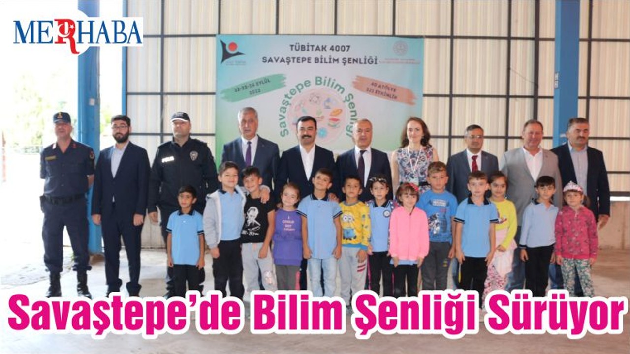 Savaştepe’de Bilim Şenliği Sürüyor