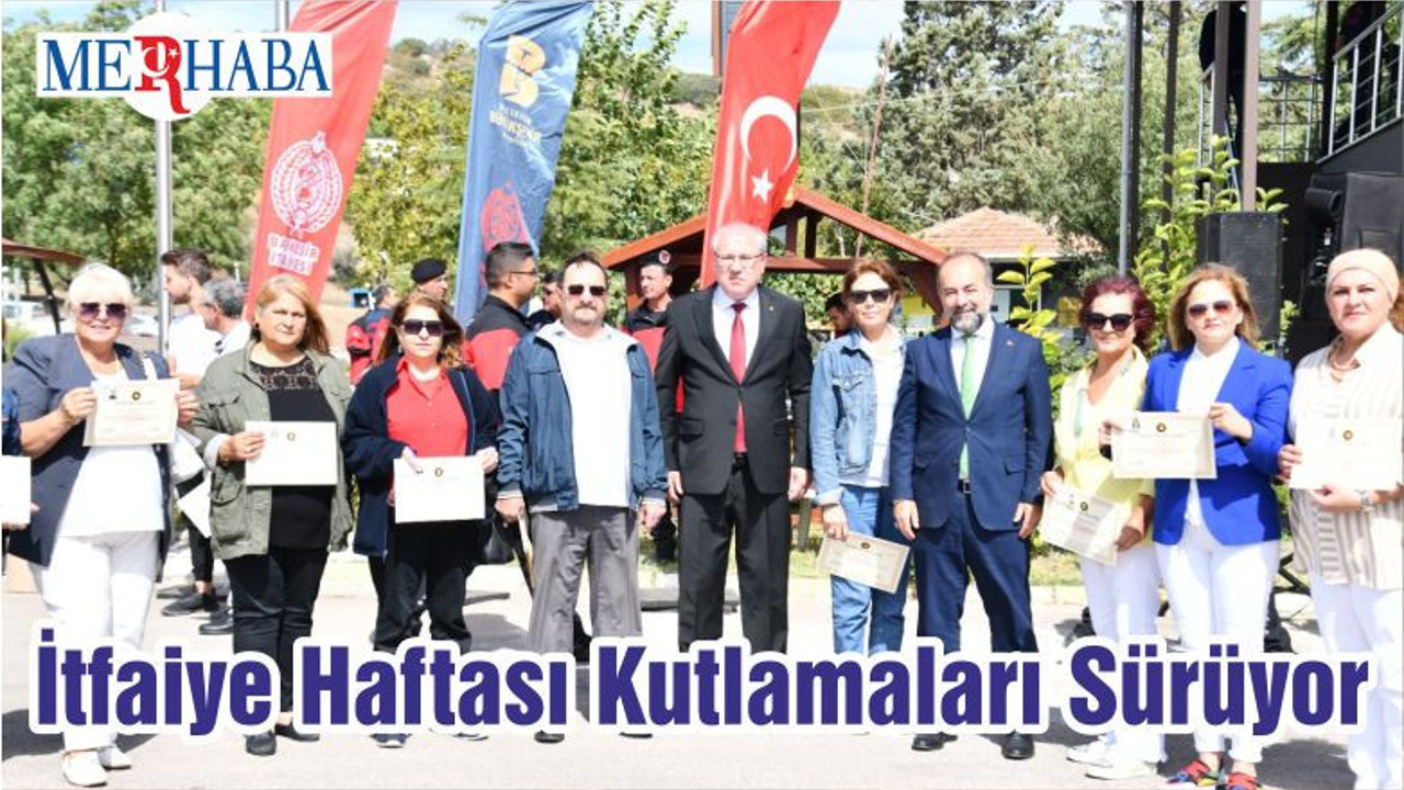 İtfaiye Haftası Kutlamaları Sürüyor