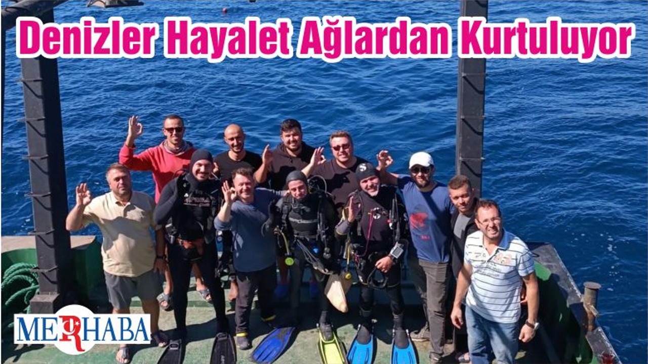 Denizler Hayalet Ağlardan Kurtuluyor