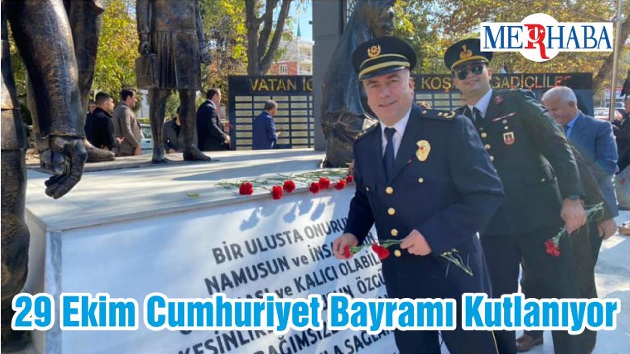 29 Ekim Cumhuriyet Bayramı Kutlanıyor