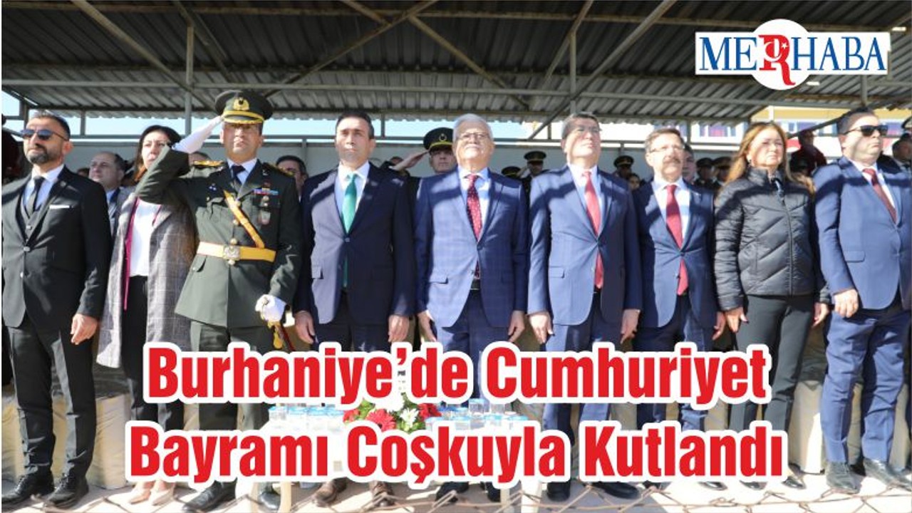 Burhaniye’de Cumhuriyet Bayramı Coşkuyla Kutlandı
