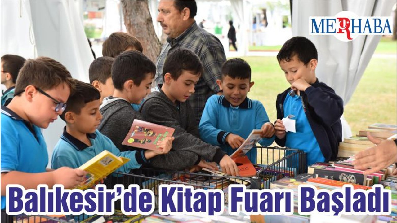 Balıkesir’de Kitap Fuarı Başladı