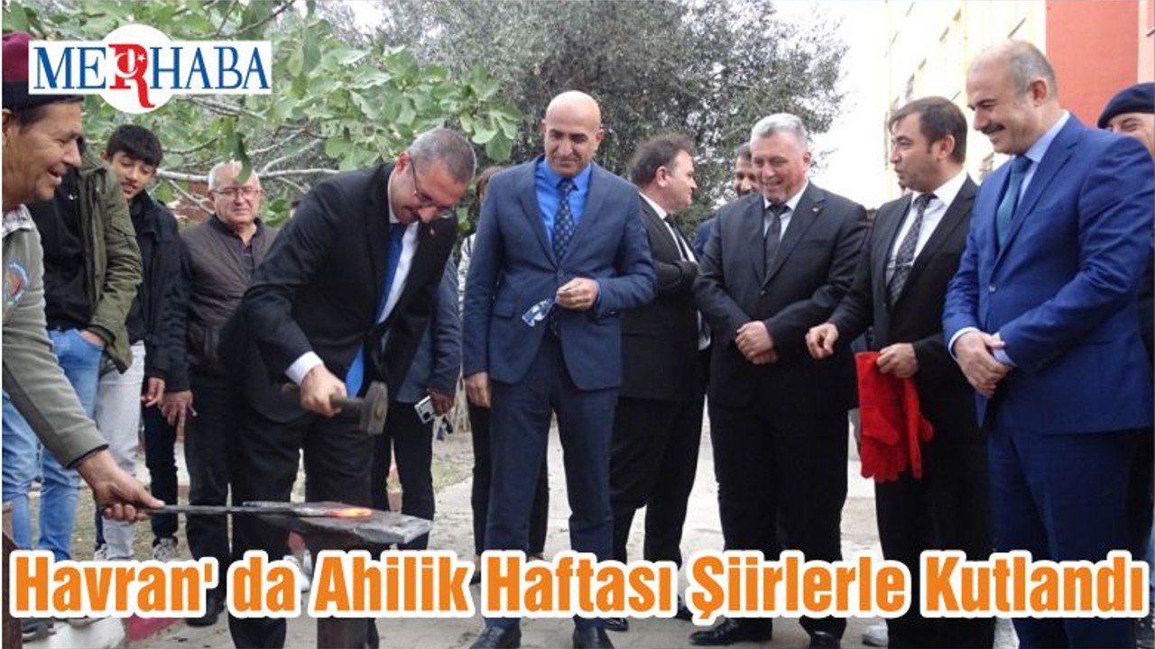 Havran' da Ahilik Haftası Şiirlerle Kutlandı