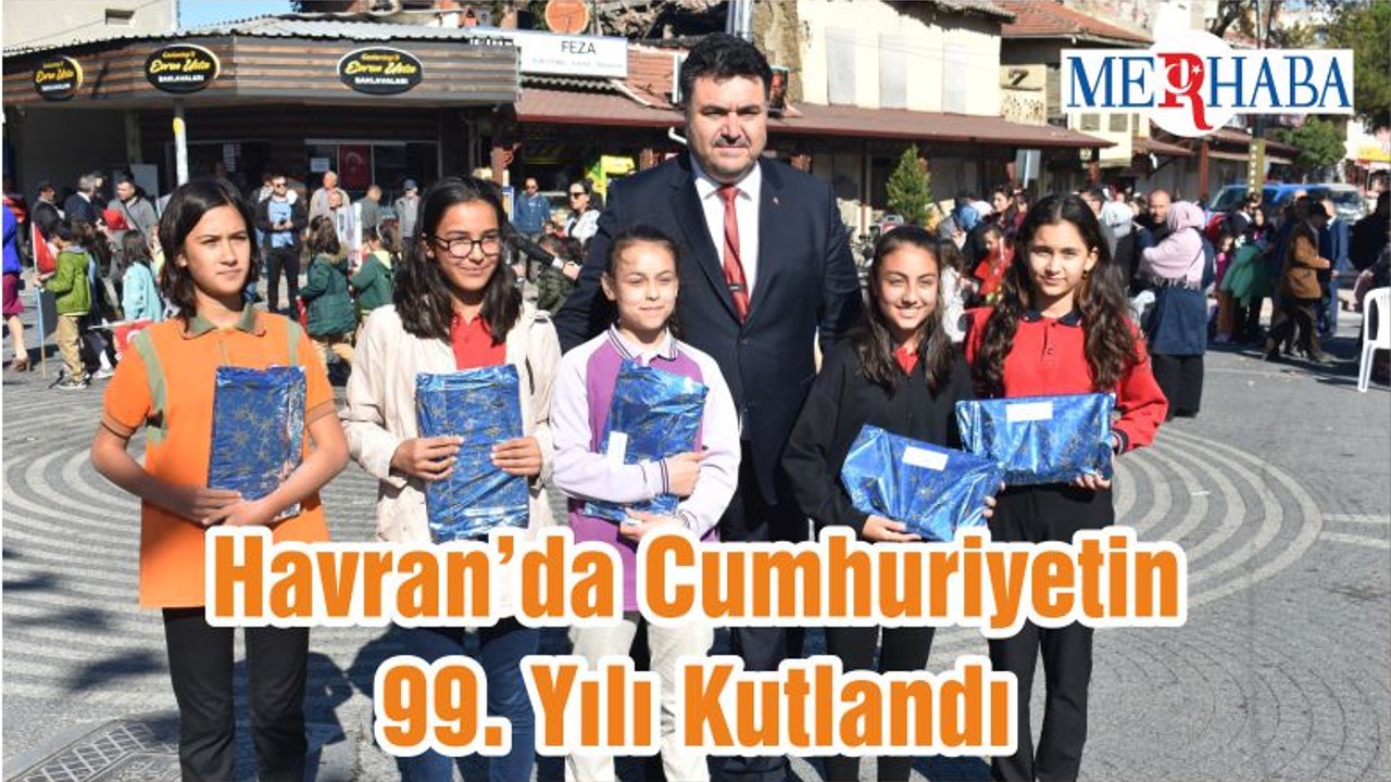 Havran’da Cumhuriyetin 99. Yılı Kutlandı