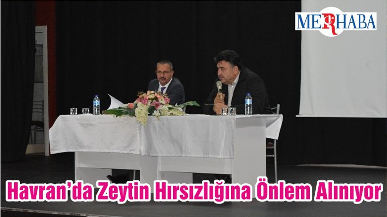 Havran’da Zeytin Hırsızlığına Önlem Alınıyor