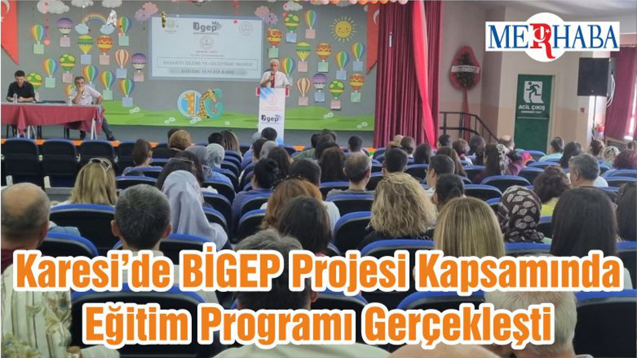 Karesi’de BİGEP Projesi Kapsamında Eğitim Programı Gerçekleşti