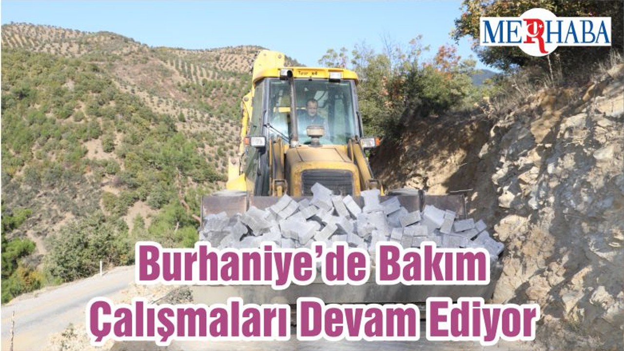 Burhaniye’de Bakım Çalışmaları Devam Ediyor