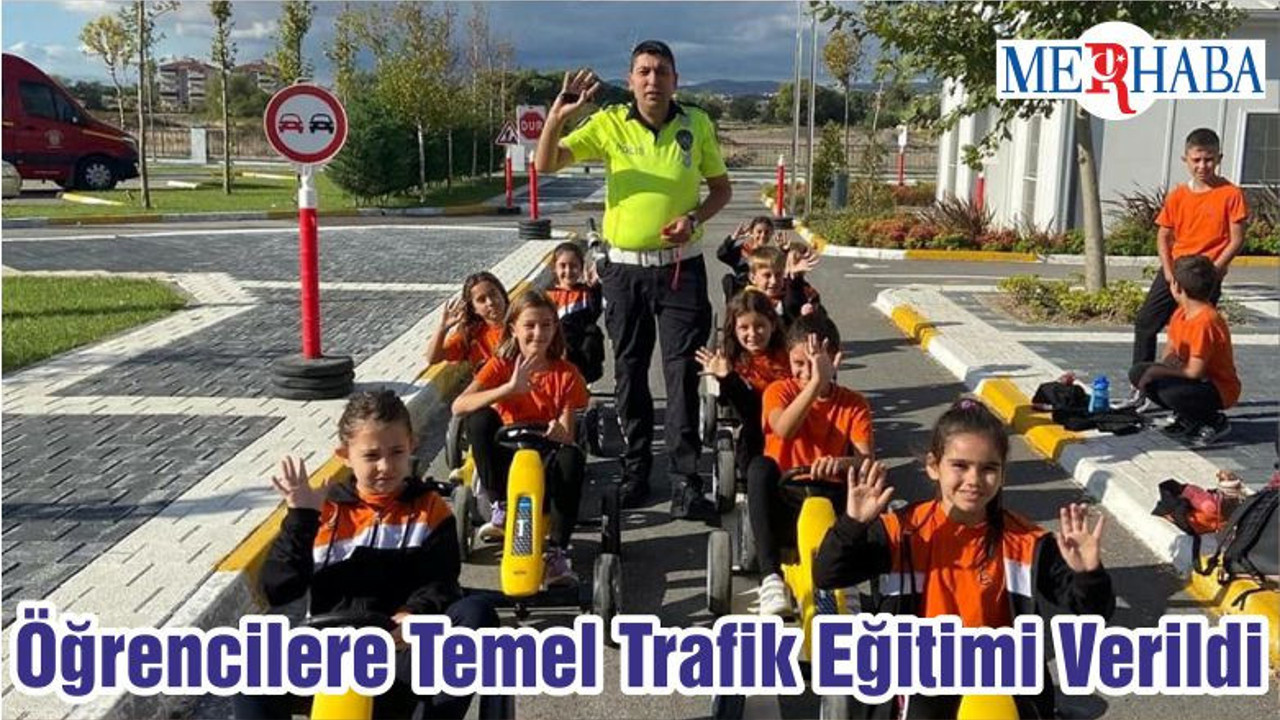 Öğrencilere Temel Trafik Eğitimi Verildi