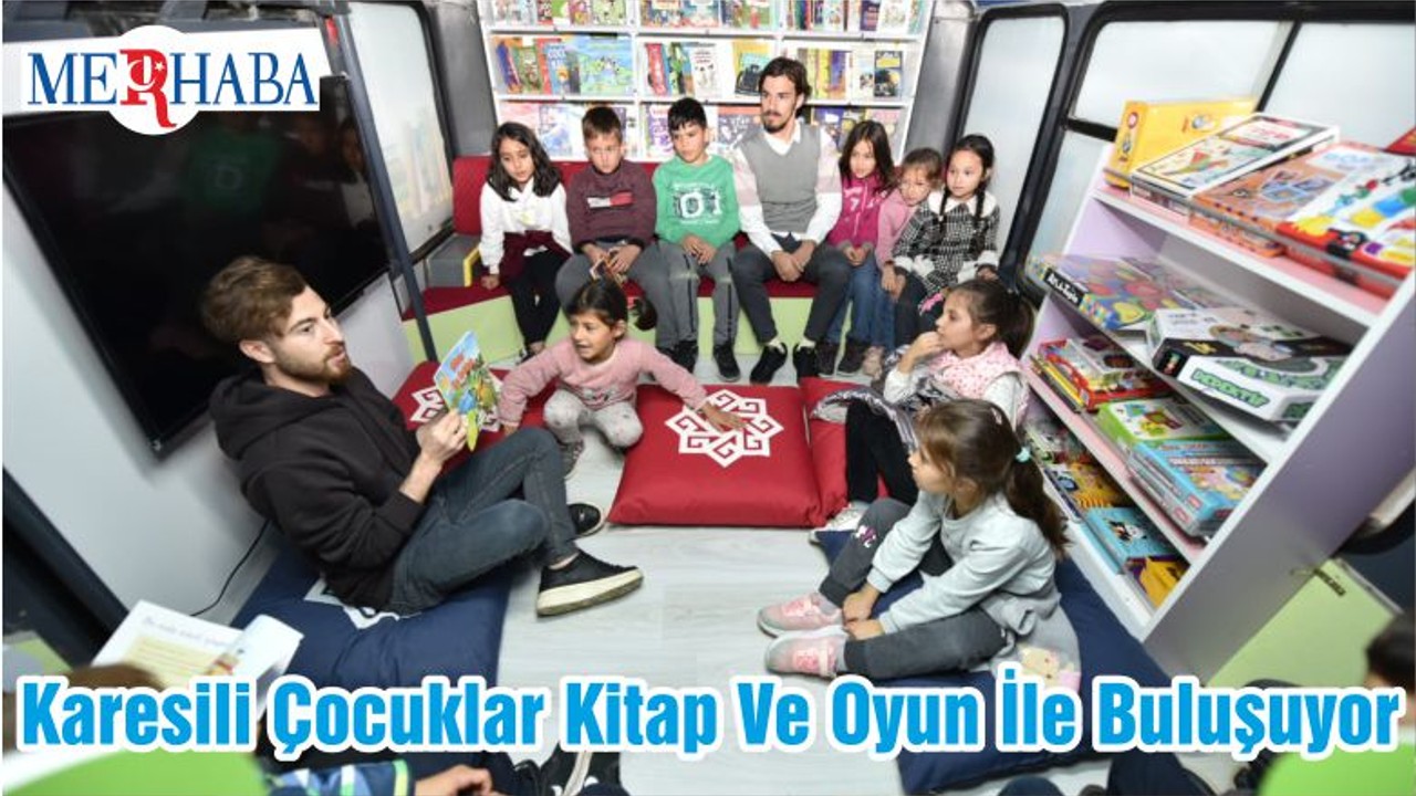 Karesili Çocuklar Kitap Ve Oyun İle Buluşuyor