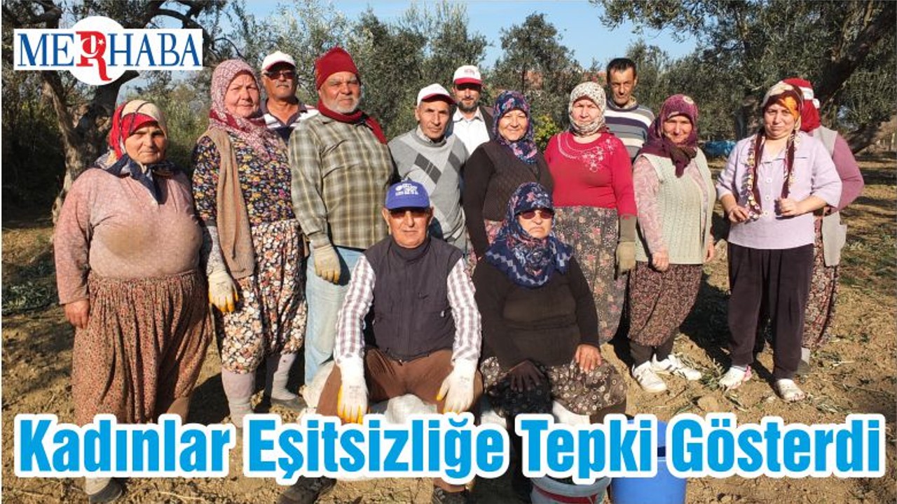 Kadınlar Eşitsizliğe Tepki Gösterdi