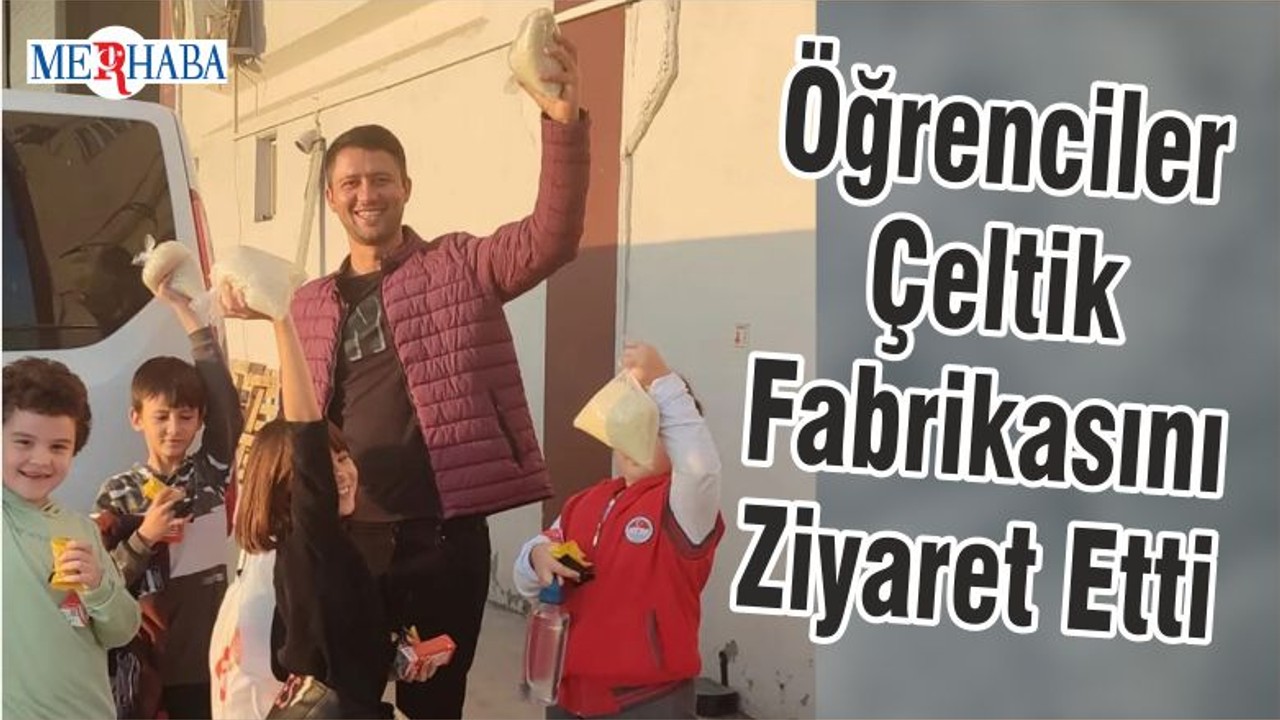 Öğrenciler Çeltik Fabrikasını Ziyaret Etti