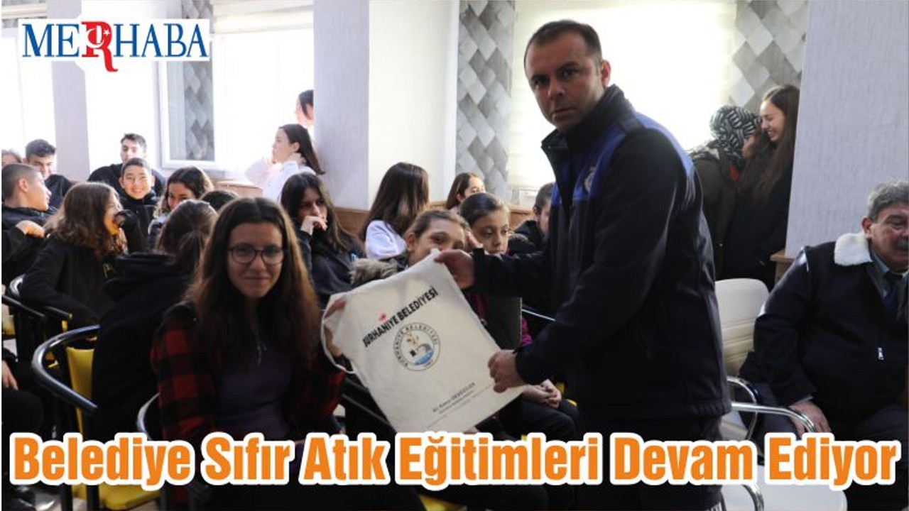 Belediye Sıfır Atık Eğitimleri Devam Ediyor