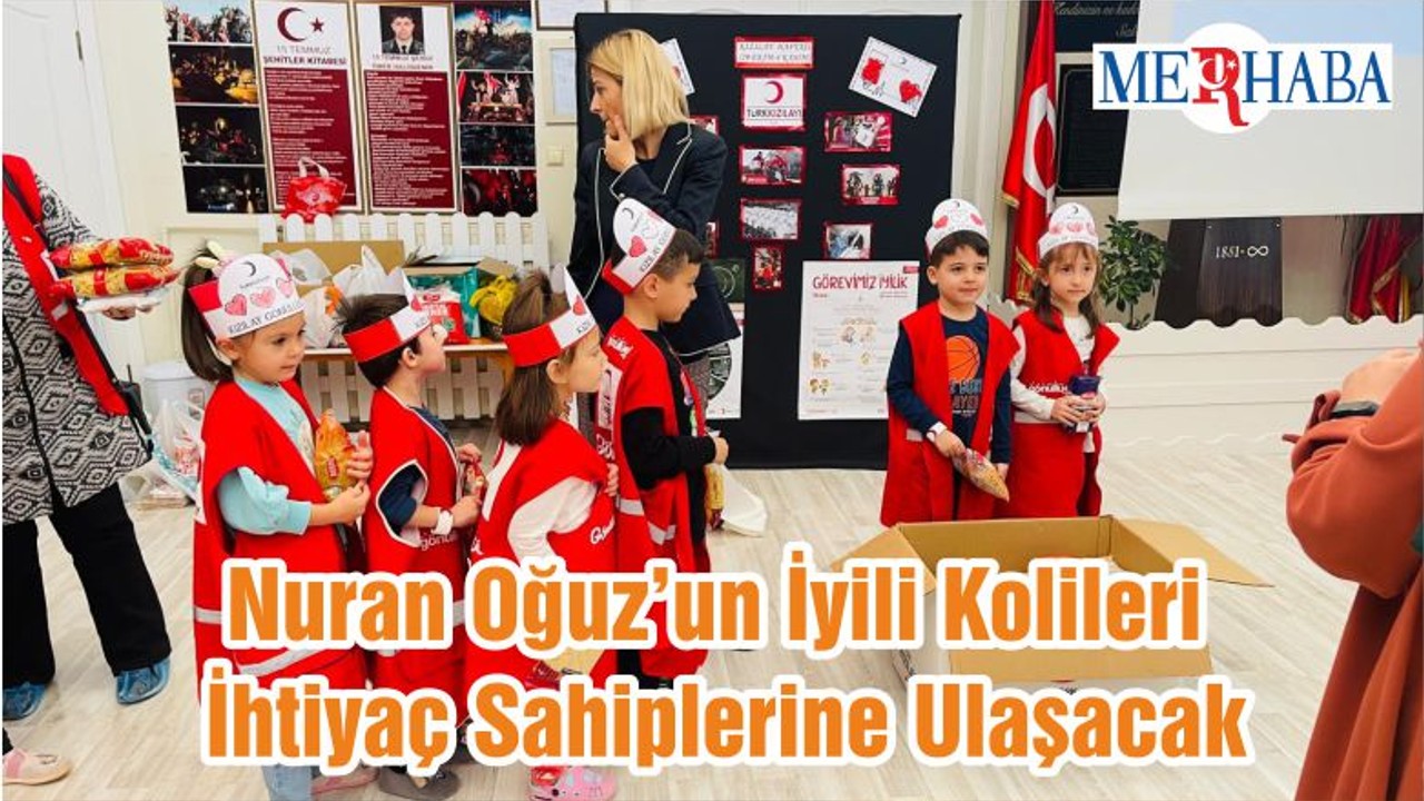 Nuran Oğuz’dan İyilik Kolileri