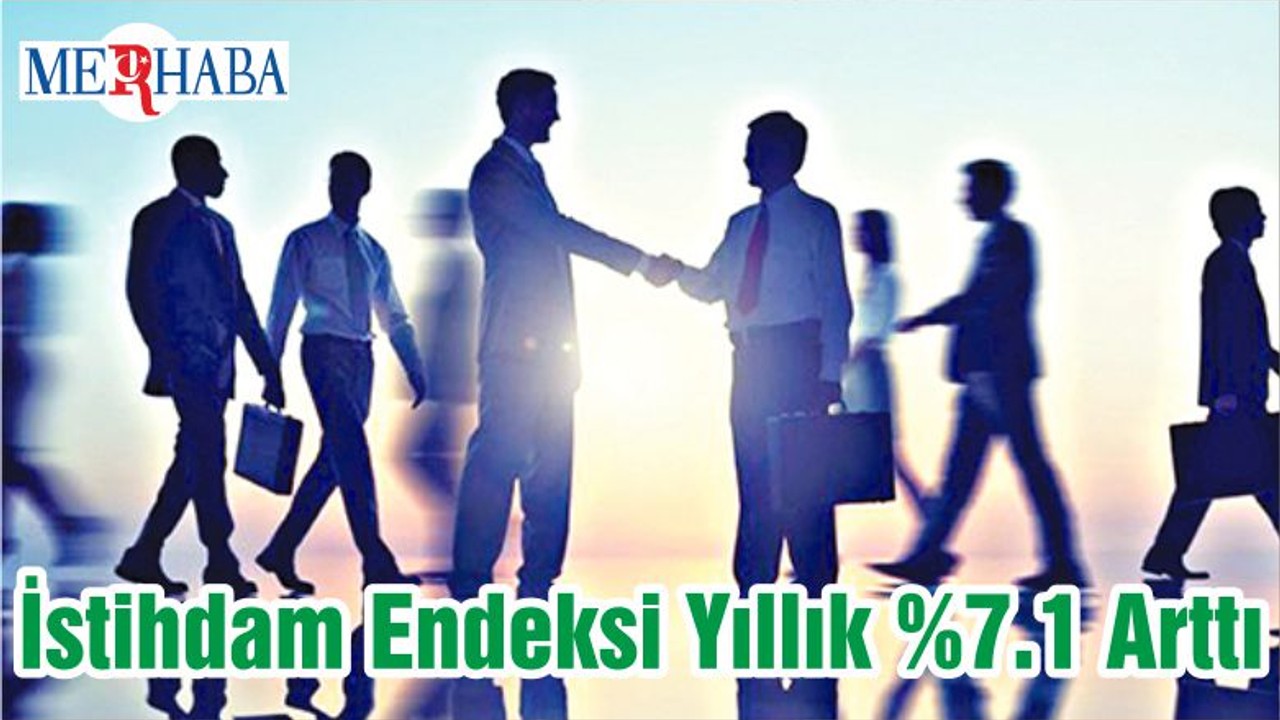 İstihdam Endeksi Yıllık %7.1 Arttı