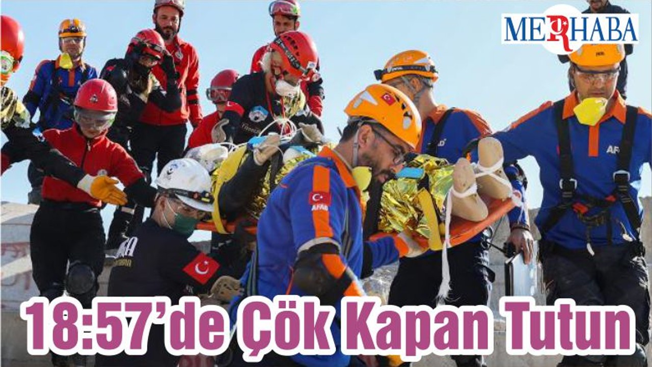 18:57’de Çök Kapan Tutun