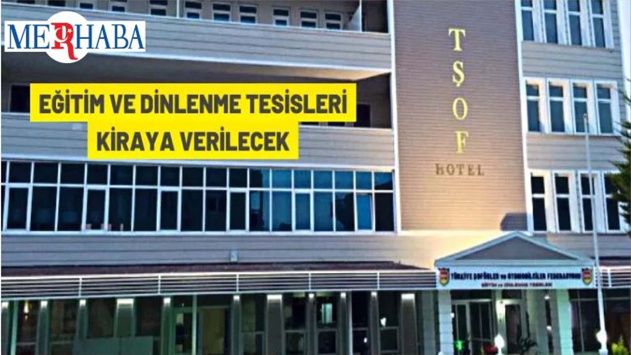 Didim'de Eğitim Ve Dinlenme Tesisi Kiralanacak