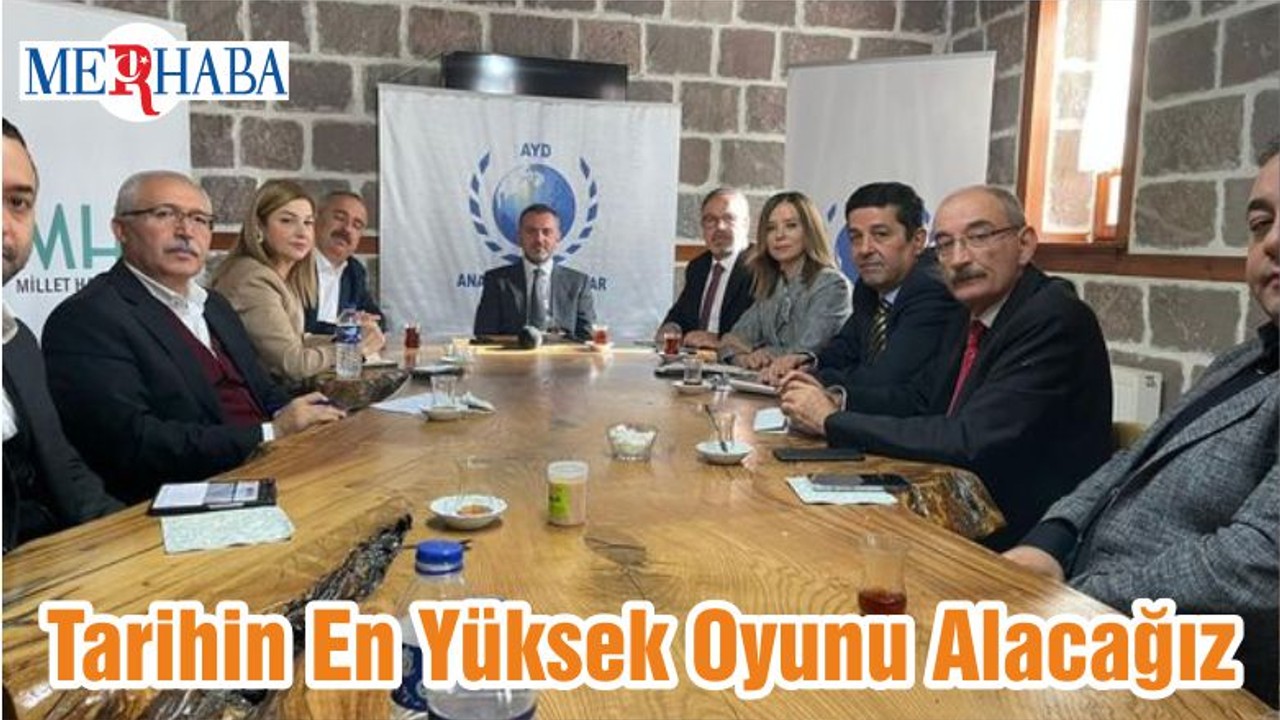 Tarihin En Yüksek Oyunu Alacağız