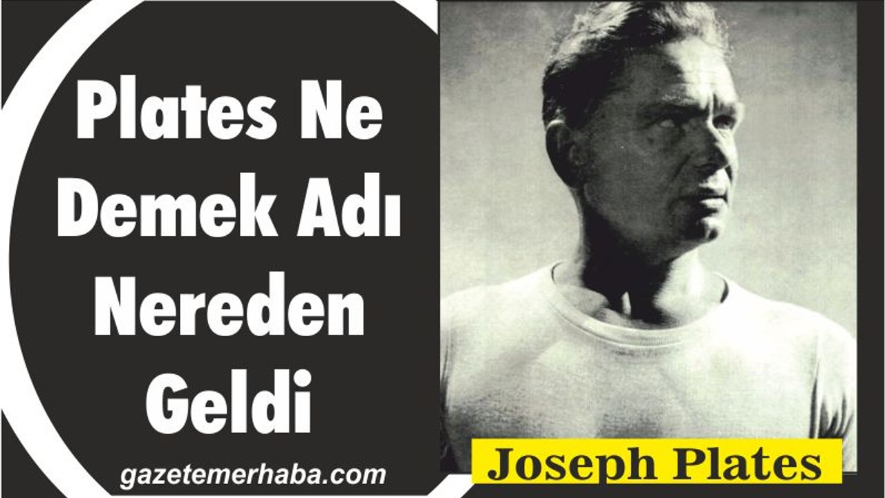 Plates Ne Demek Adı Nereden Geldi