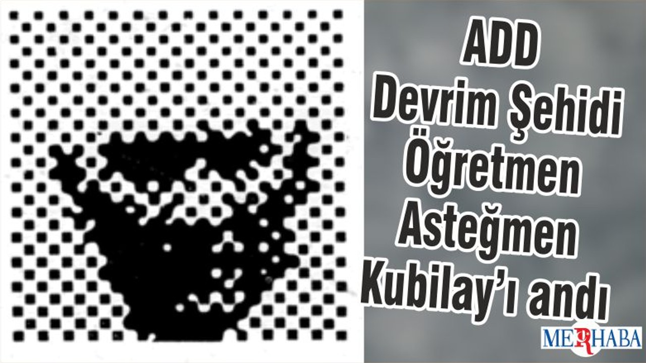 ADD Balıkesir Şube Başkanı Turan Güneş Devrim Şehidi Öğretmen Asteğmen Kubilay’ı andı