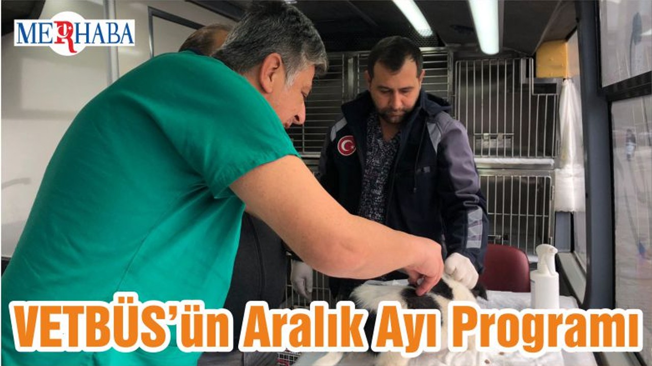 VETBÜS’ün Aralık Ayı Programı