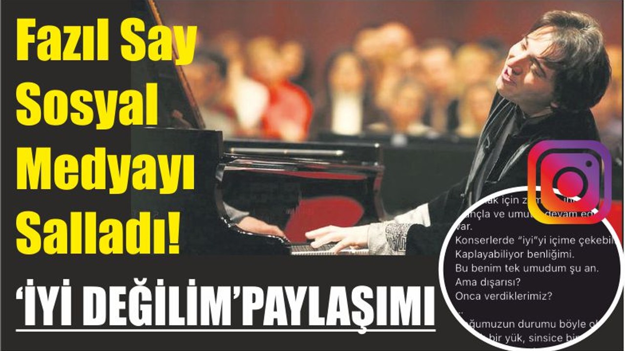 Fazıl Say Sosyal Medyayı Salladı!