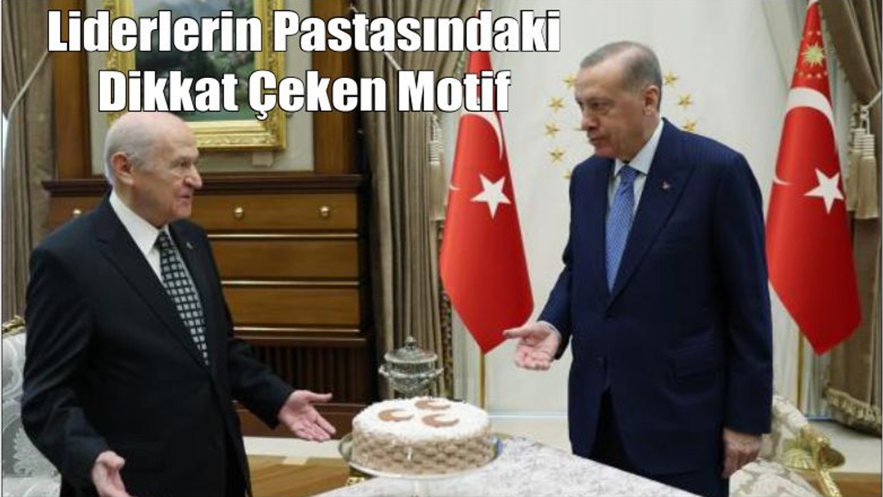 Liderlerin Pastasındaki Dikkat Çeken Motif