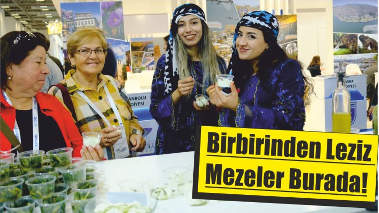 Birbirinden Leziz Mezeler Burada!