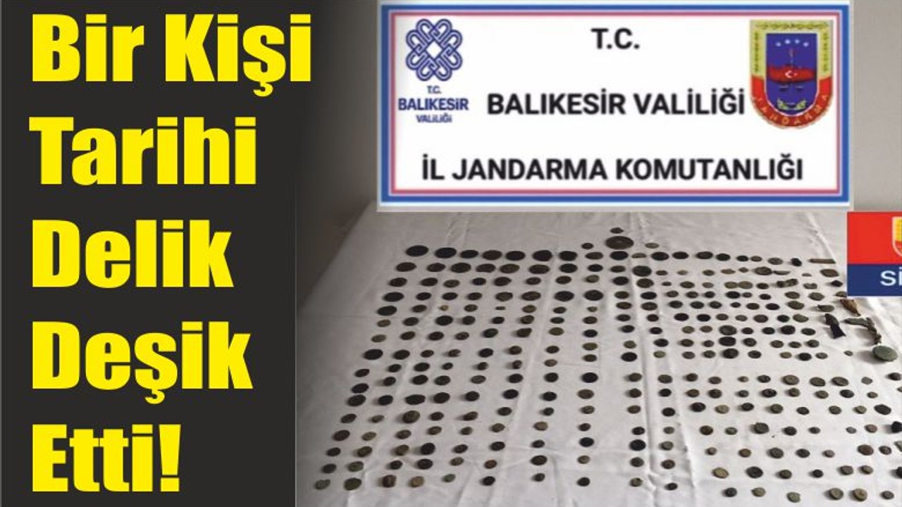 Bir Kişi Tarihi Delik Deşik Etti!