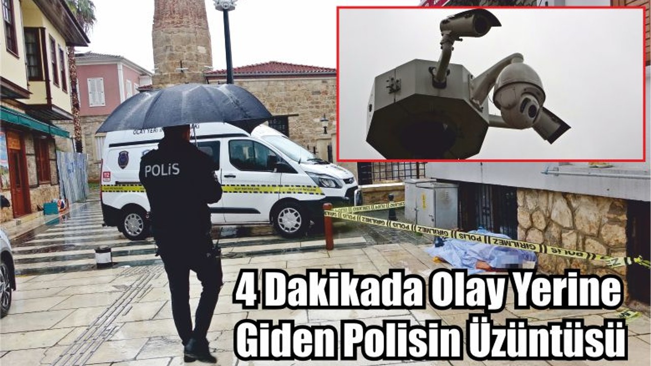 4 Dakikada Olay Yerine Giden Polisin Üzüntüsü