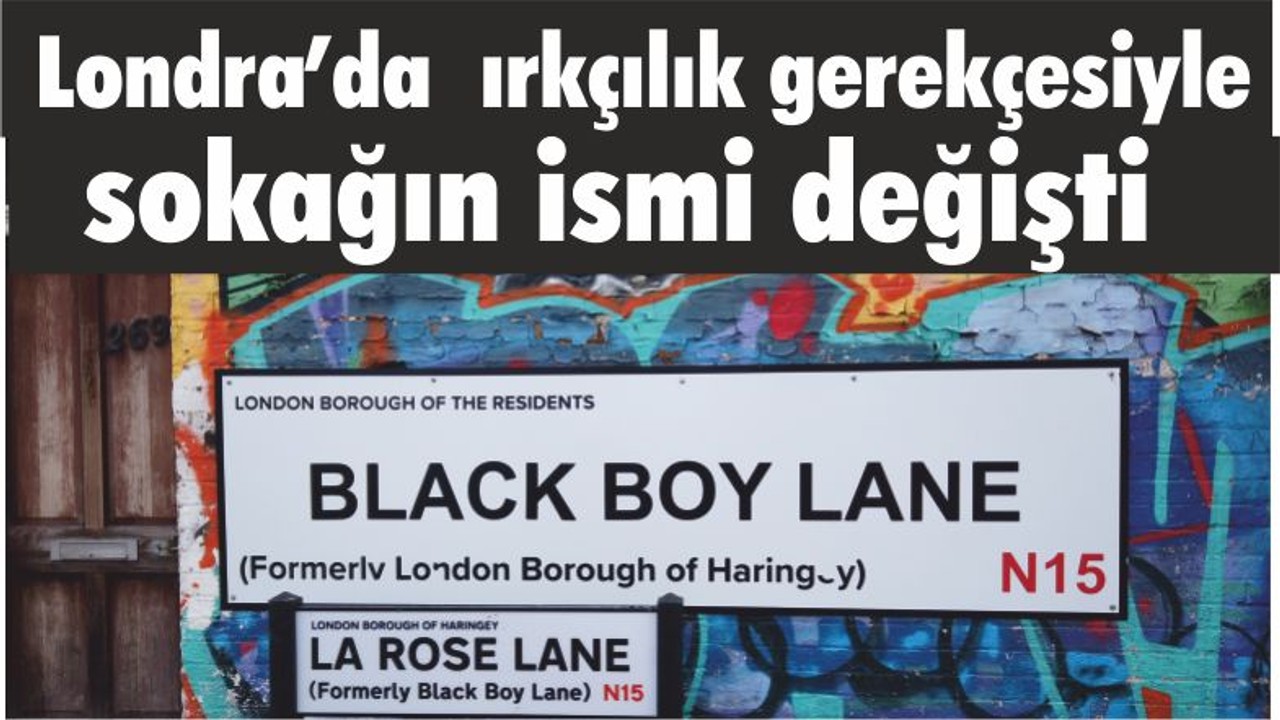 Londra’da ırkçılık gerekçesiyle sokağın ismi değişti