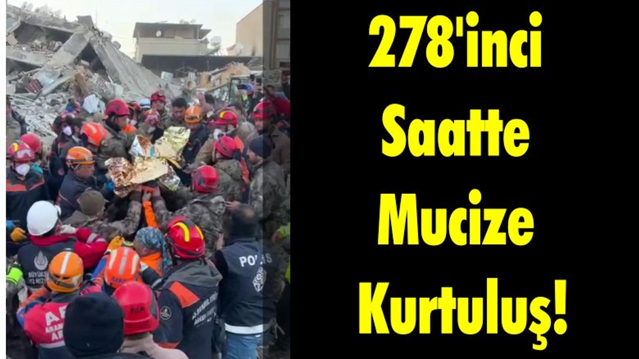 278'inci Saatte Mucize Kurtuluş