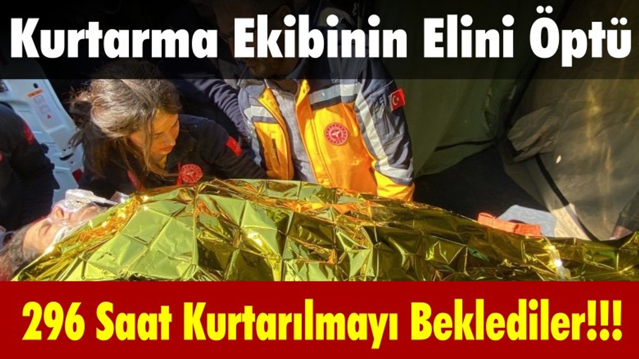 296 Saat Kurtarılmayı Beklediler