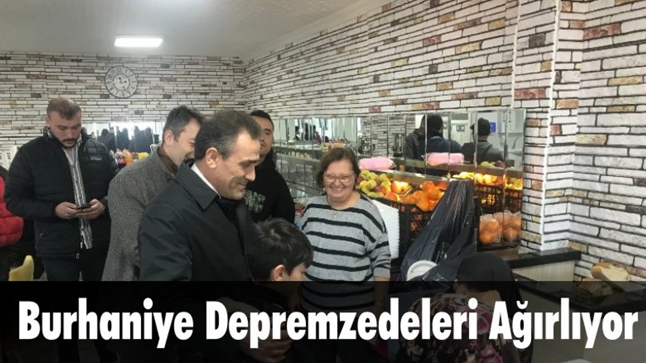 Burhaniye Depremzedeleri Ağırlıyor