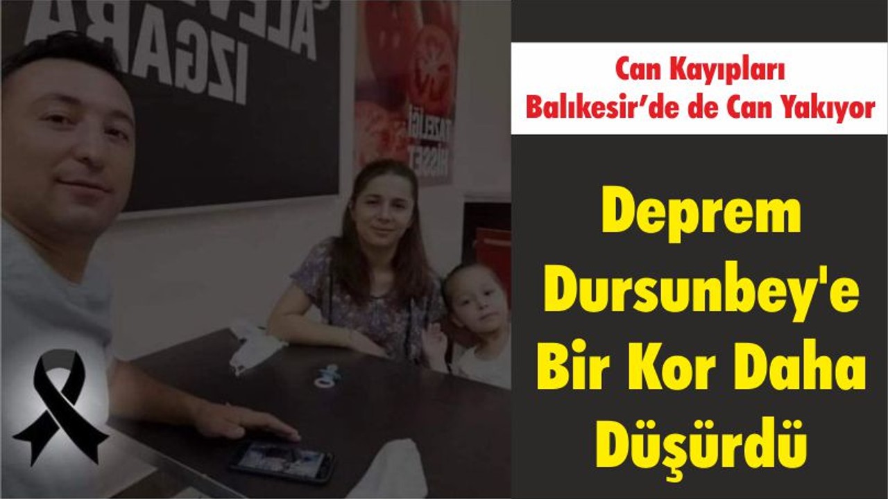 Deprem Dursunbey'e Bir Kor Daha Düşürdü