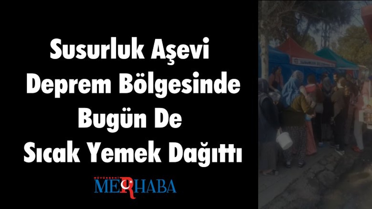 Susurluk Aşevi Bugün De Sıcak Yemek Dağıttı