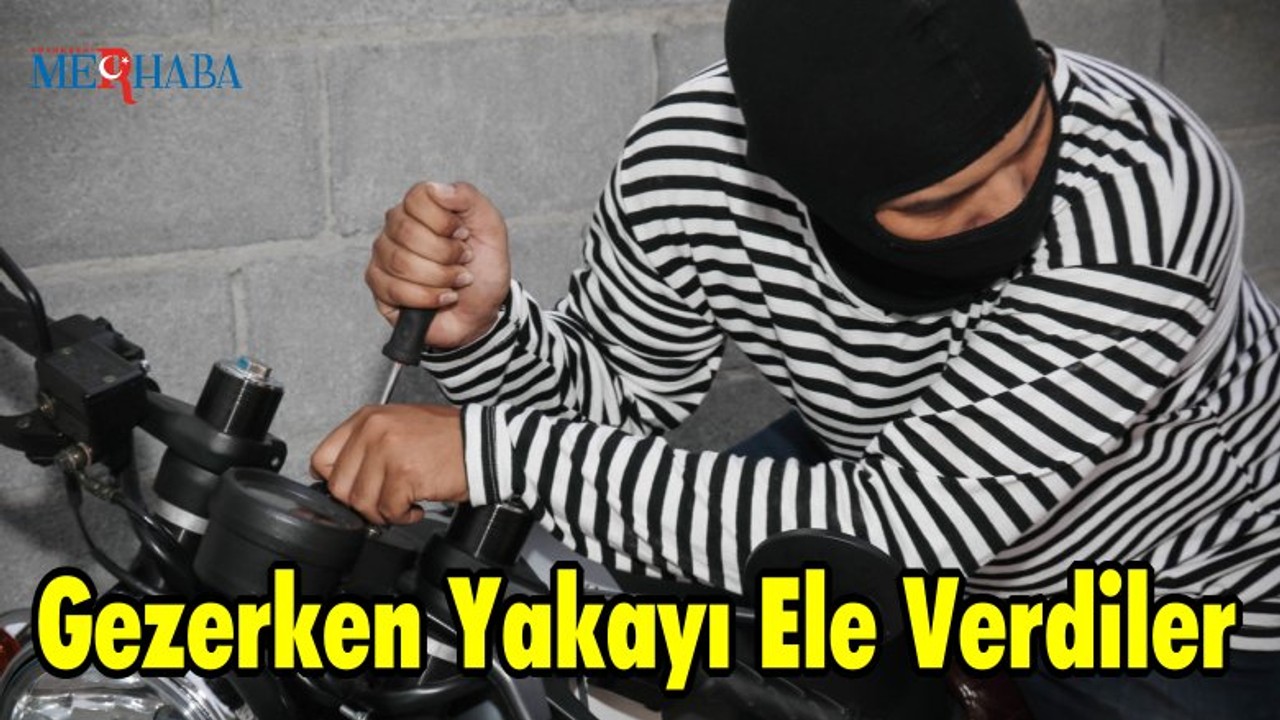 Edremit'te Motosiklet Hırsızları Gezerken Yakayı Ele Verdiler