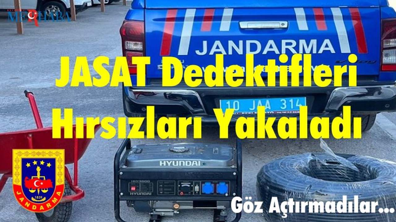 JASAT Dedektifleri Hırsızları Yakaladı