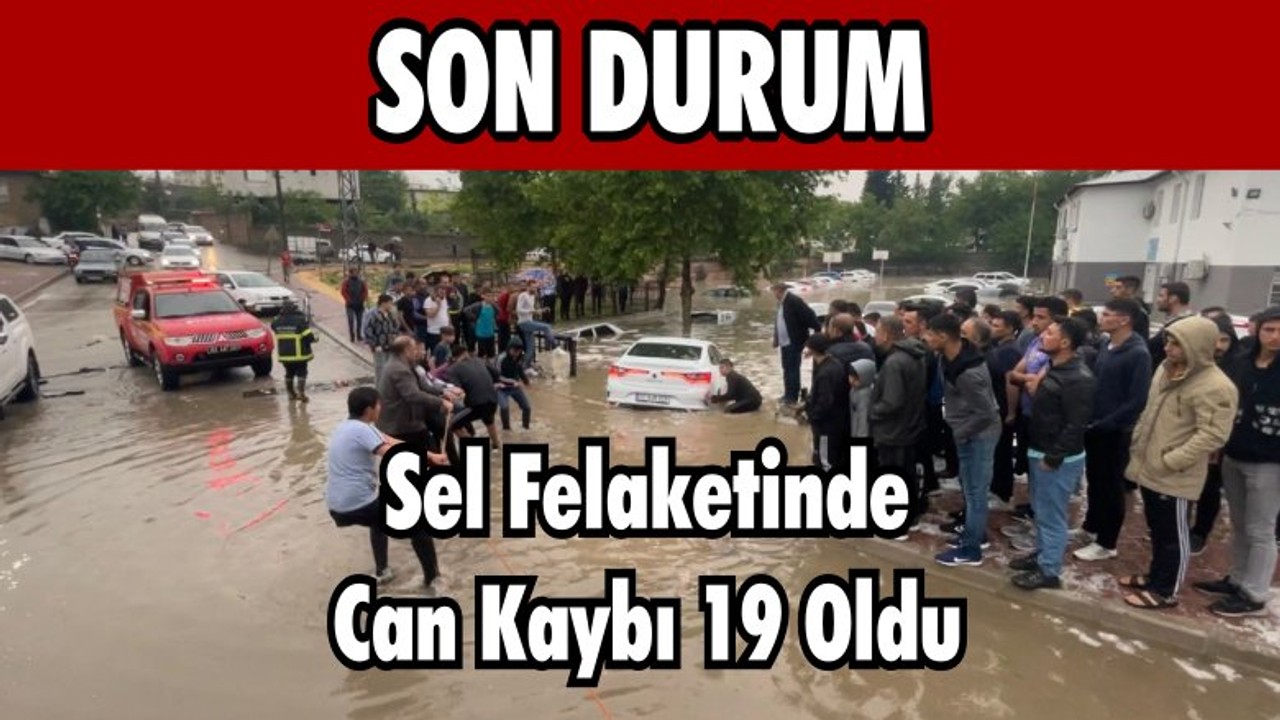 Sel Felaketinde Can Kaybı 19 Oldu