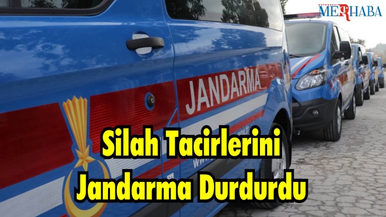 Silah Tacirlerini Jandarma Durdurdu