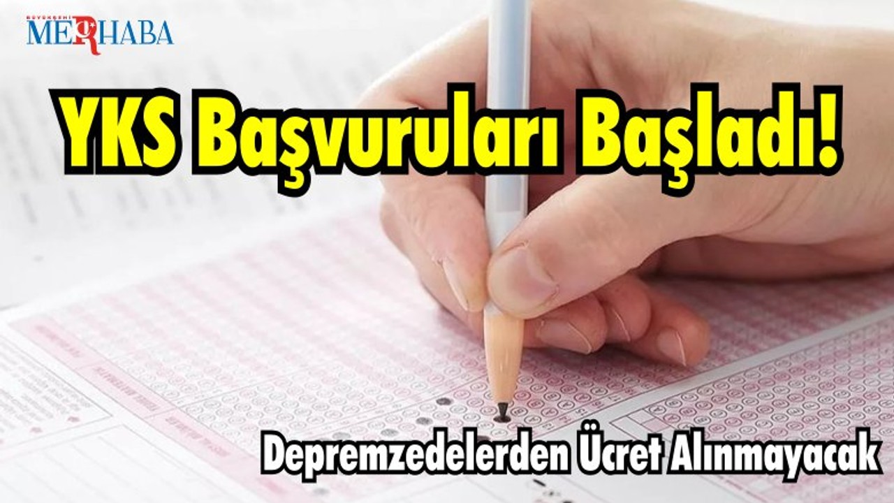 YKS Başvuruları Başladı