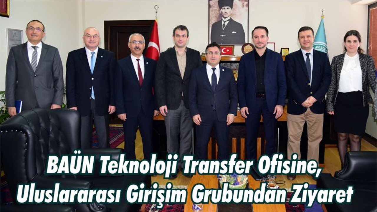 BAÜN Teknoloji Transfer Ofisine Ziyaret
