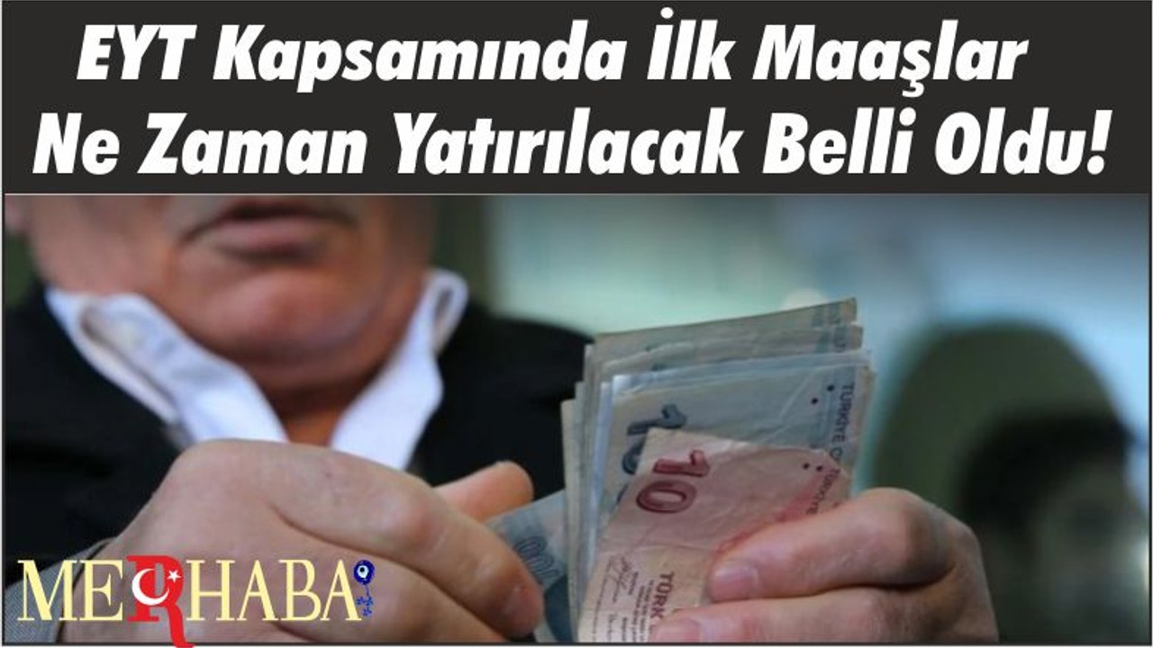 EYT Kapsamında İlk Maaşlar Ne Zaman Yatırılacak Belli Oldu!