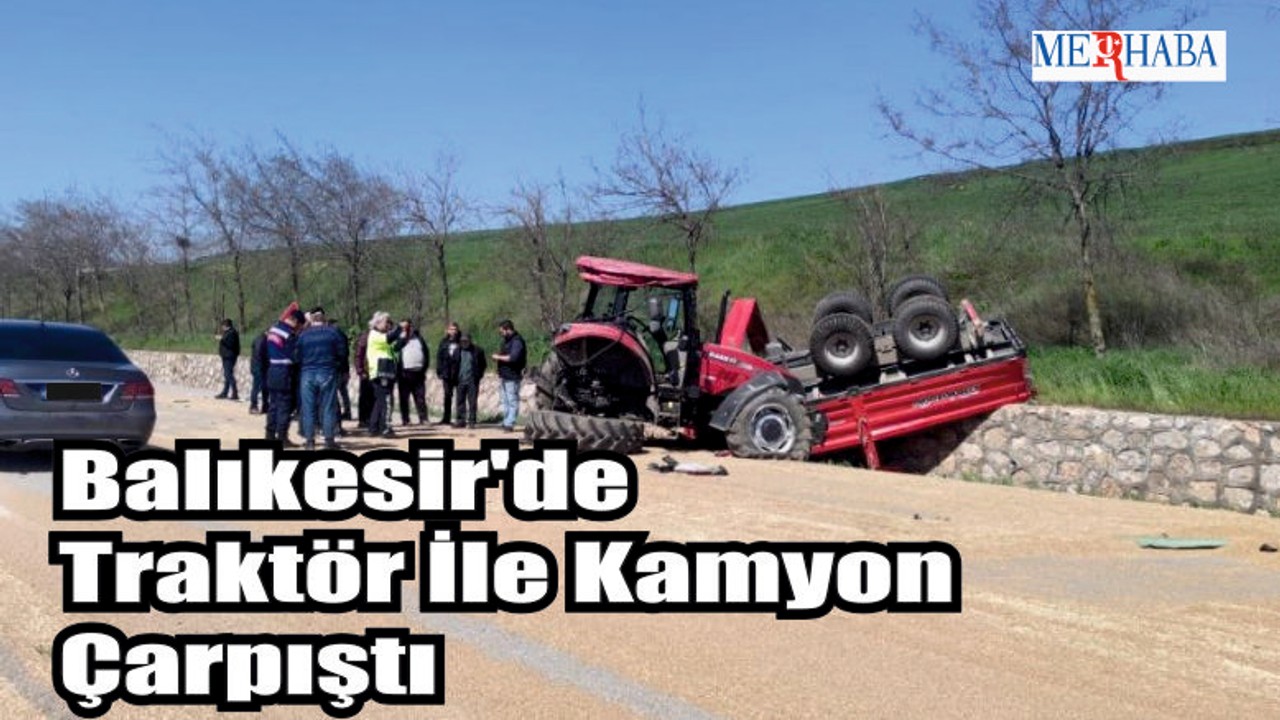 Balıkesir'de Kaza