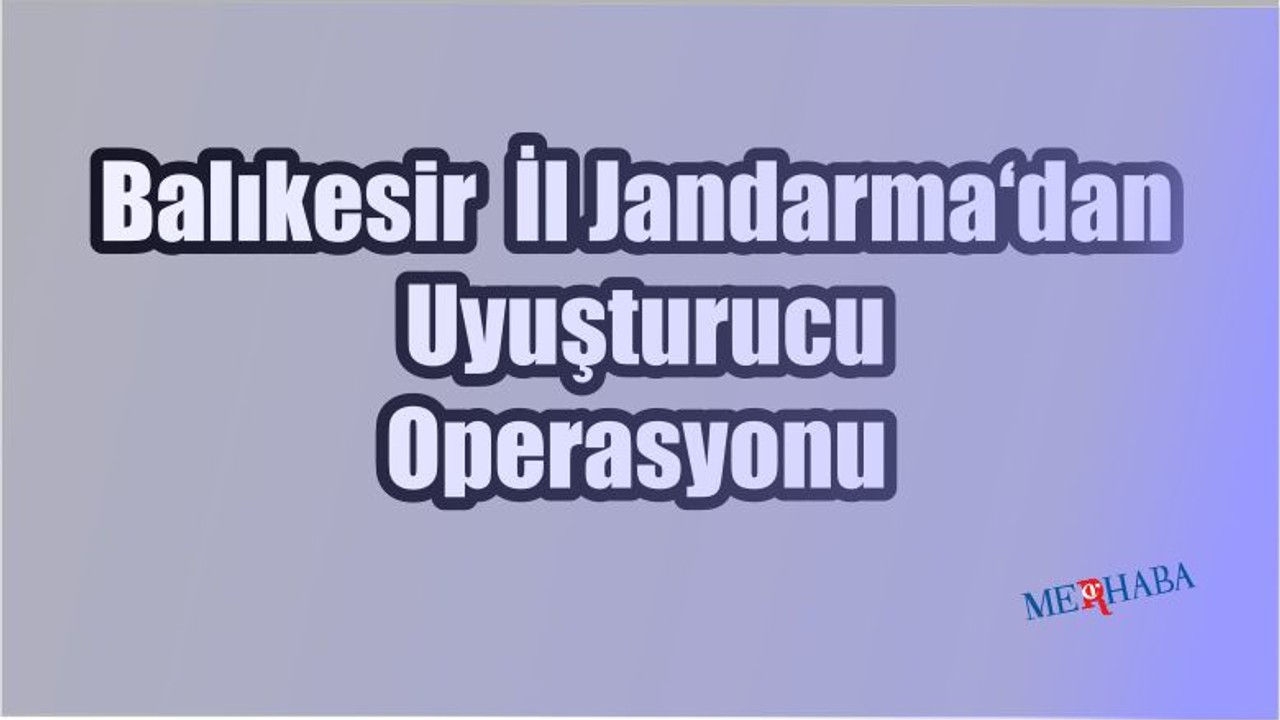 Uyuşturucu Operasyonu